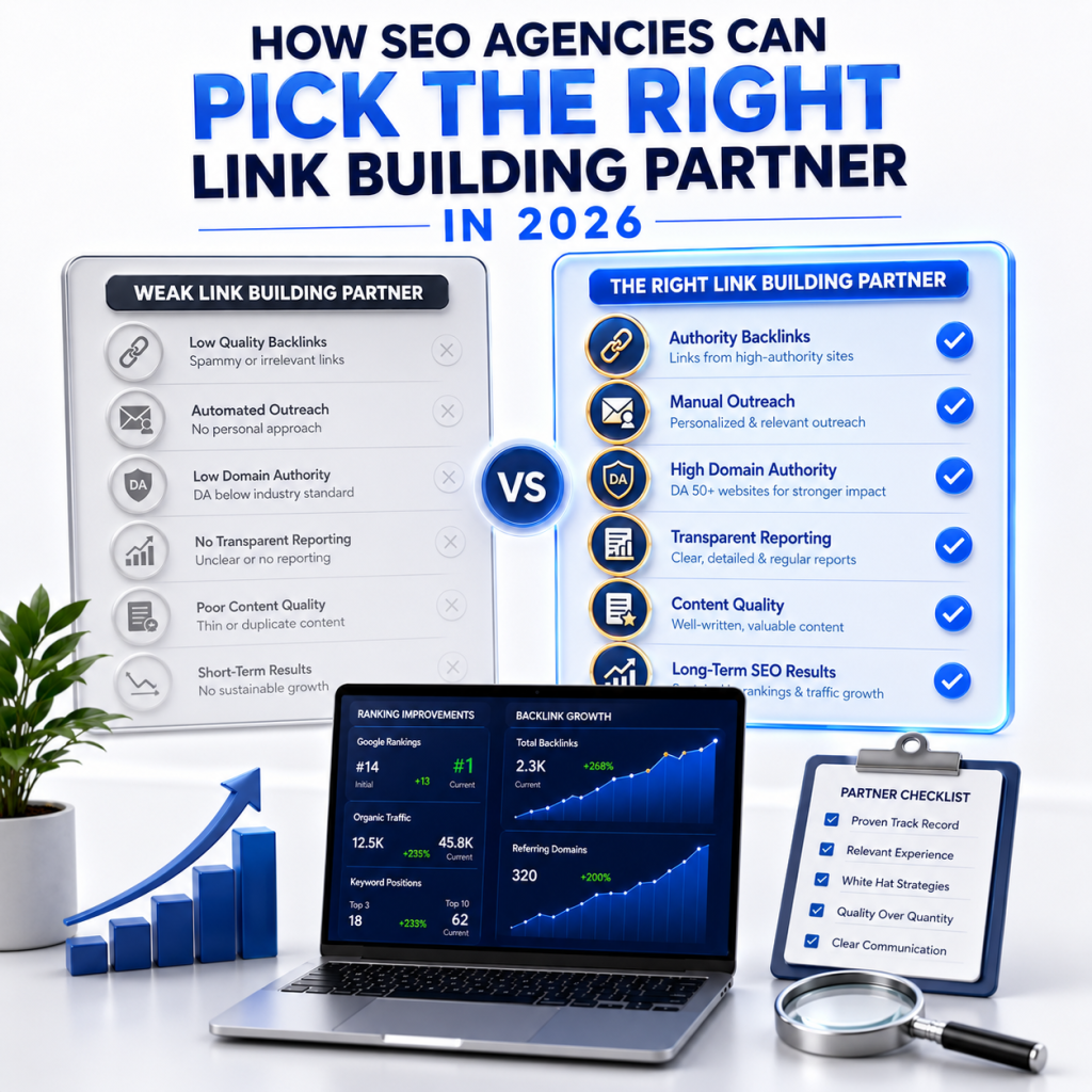 How SEO Agencies Can Pick the Right Link Building Partner in 2026